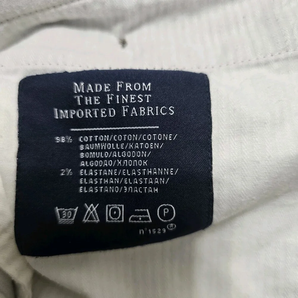 Polo Ralph Lauren Mens Classic Khaki Chinos Pants 34x34 Stretch Straight Fit